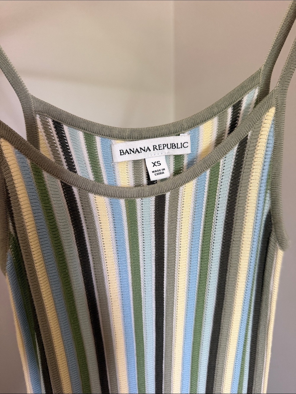 Banana Republic Sculpted Stripe Maxi Dress - Picture 2 of 5